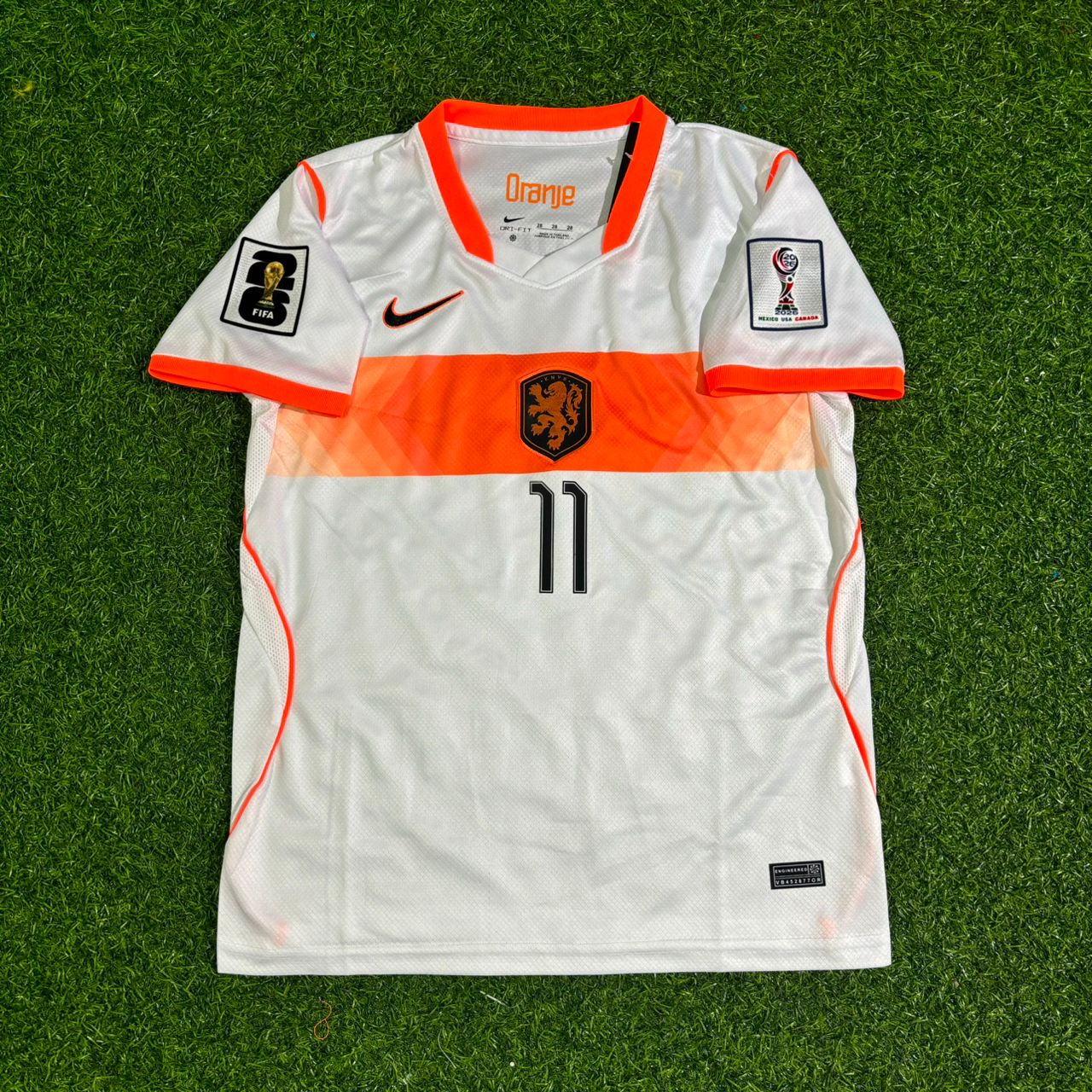 Netherlands National Team World Cup 2026 Cody Gakpo Football Soccer Kit Jersey