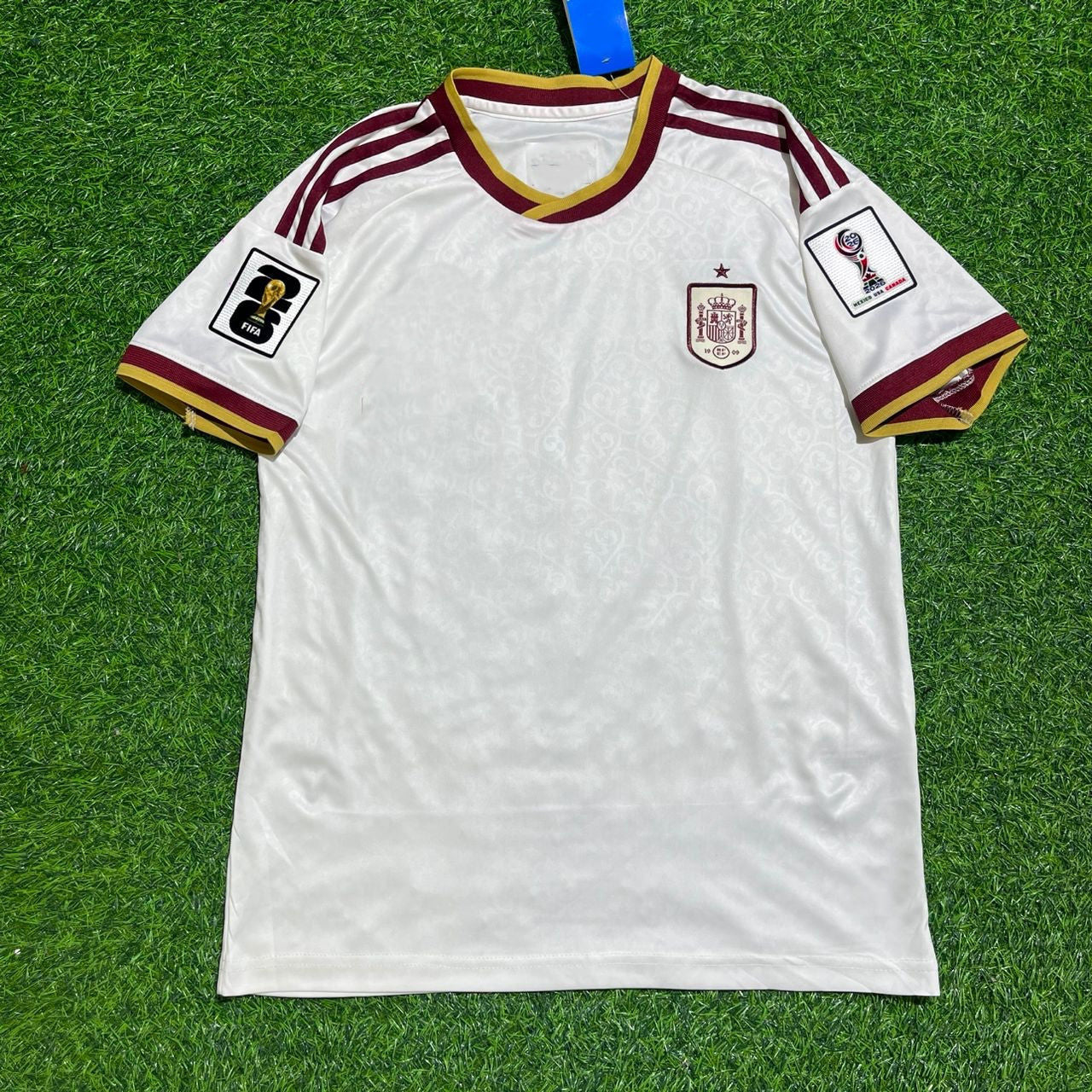 Spain National Team World Cup 2026 Mikel Merino Away Football Soccer Kit Jersey