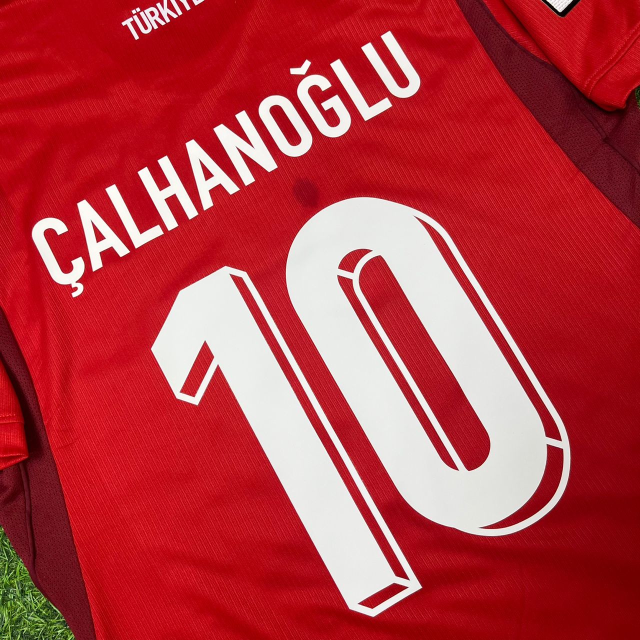 Turkey National Team World Cup 2026 Hakan Çalhanoğlu Home Red Football Soccer Kit Jersey