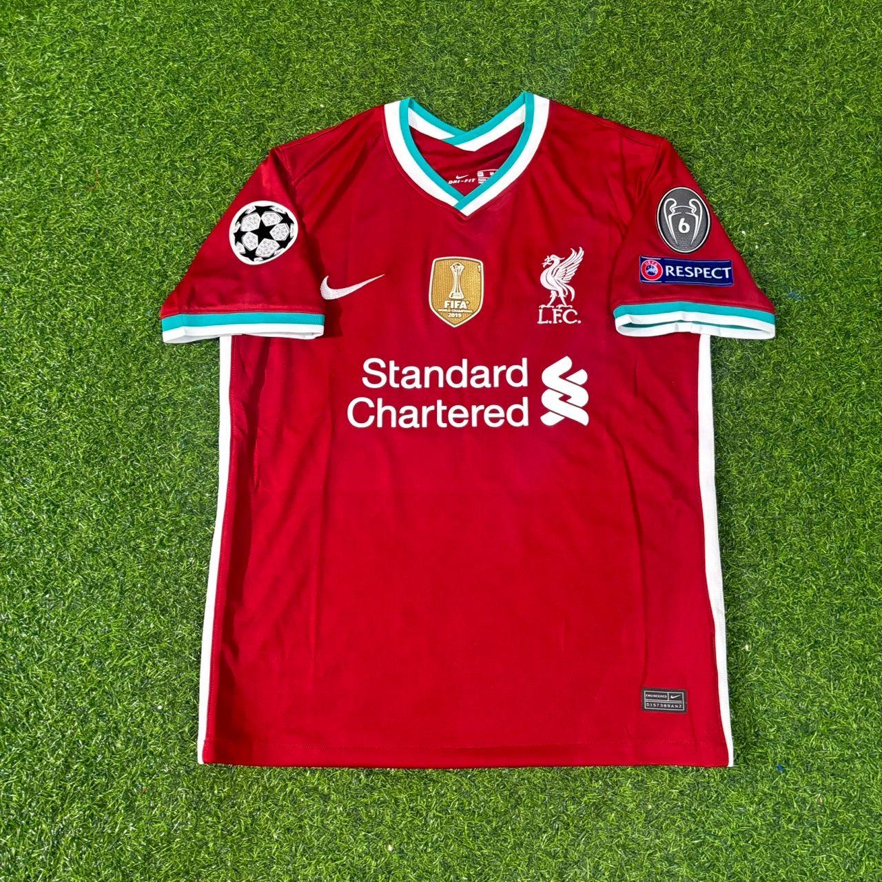 Xherdan Shaqiri 23# Liverpool 2019 2020 Home Retro Football Jersey Kit
