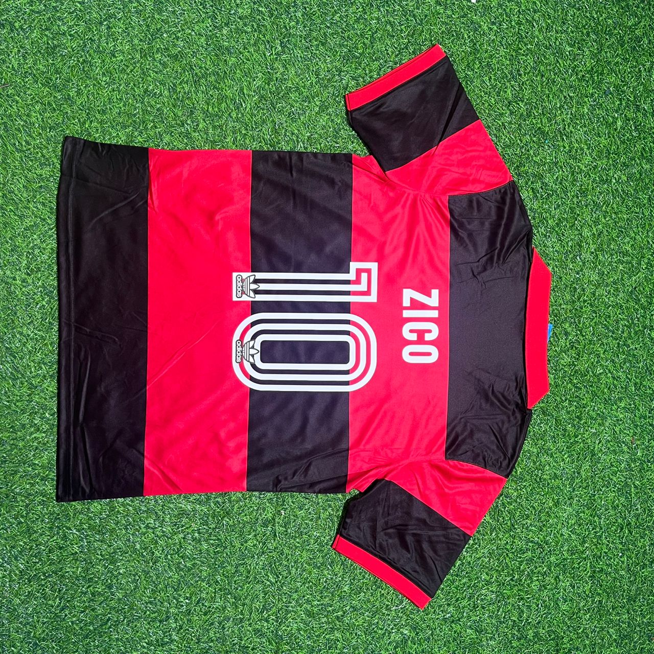 Zico Flamengo Retro Brazil Season Retro Football Jersey Kit