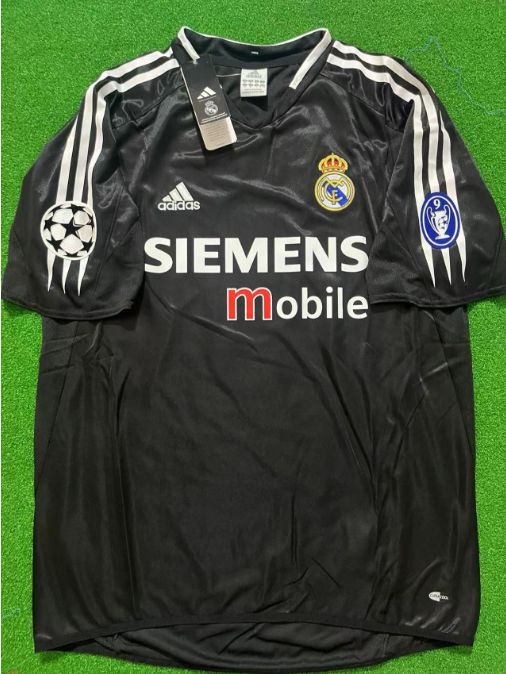 #5 Zinedine Zidane Black – Madrid Jersey | Retro Kit | Maillot | Trikot Soccer Kit