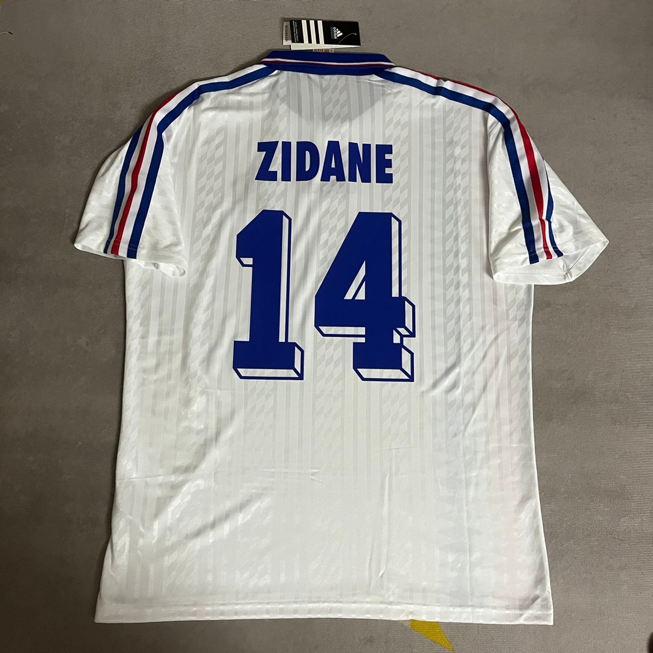 France World Cup 1994 Zinedine Zidane Retro Football Jersey