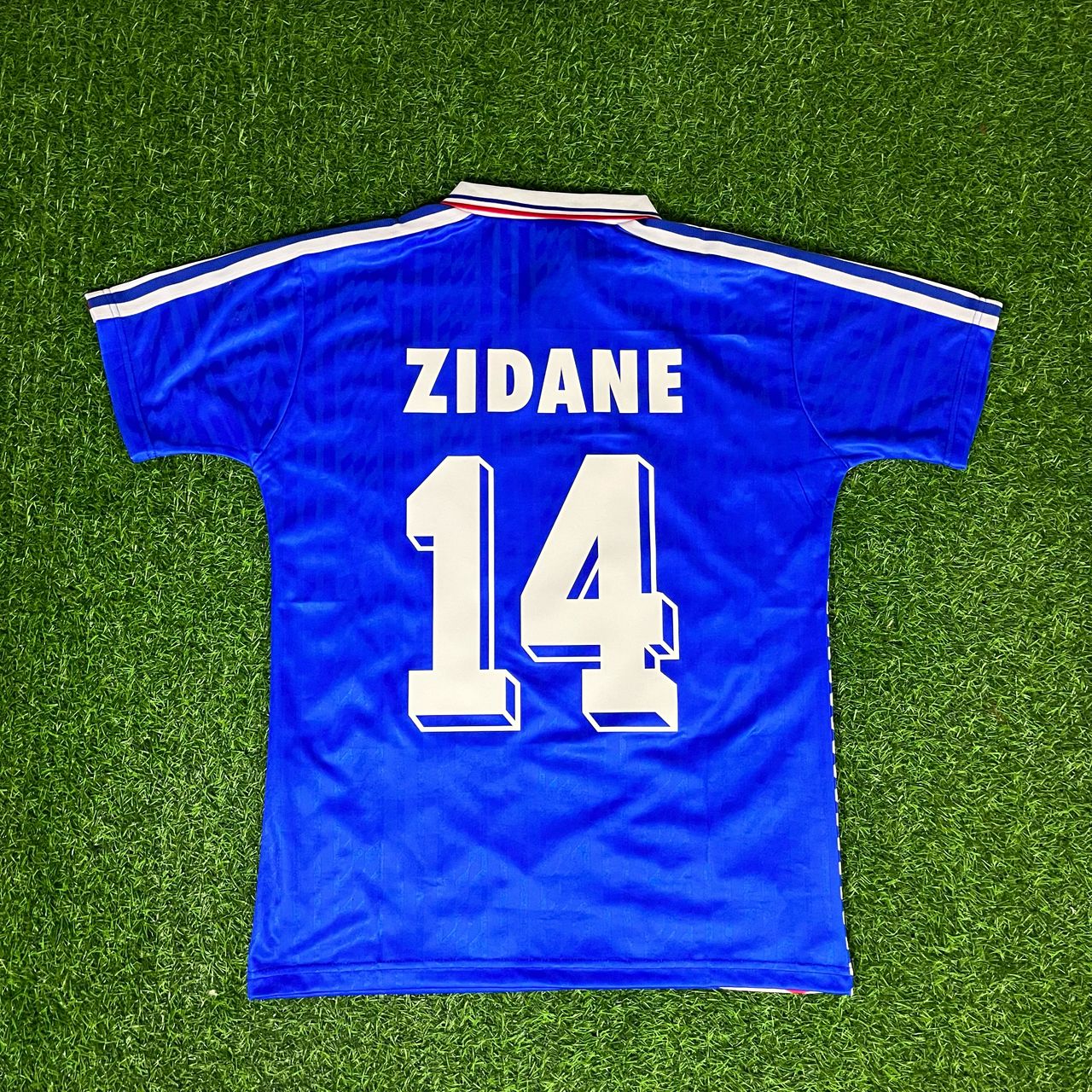 Zinédine Zidane France 1994 World Cup Retro Football Jersey Kit