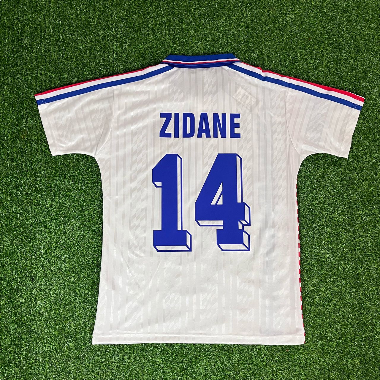Zinedine Zidane France 1994 USA World Cup Retro Football Jersey Kit