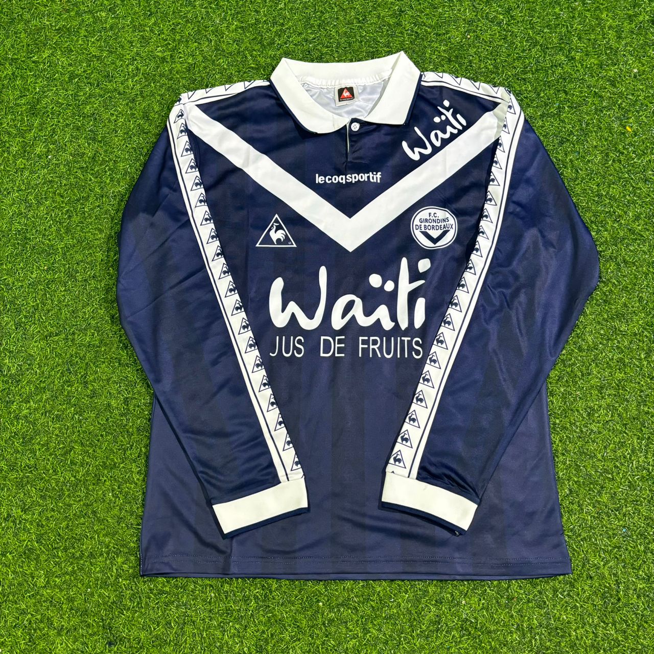 Zinedine Zidane Bordeaux Retro Long Sleeve Football Jersey Collection