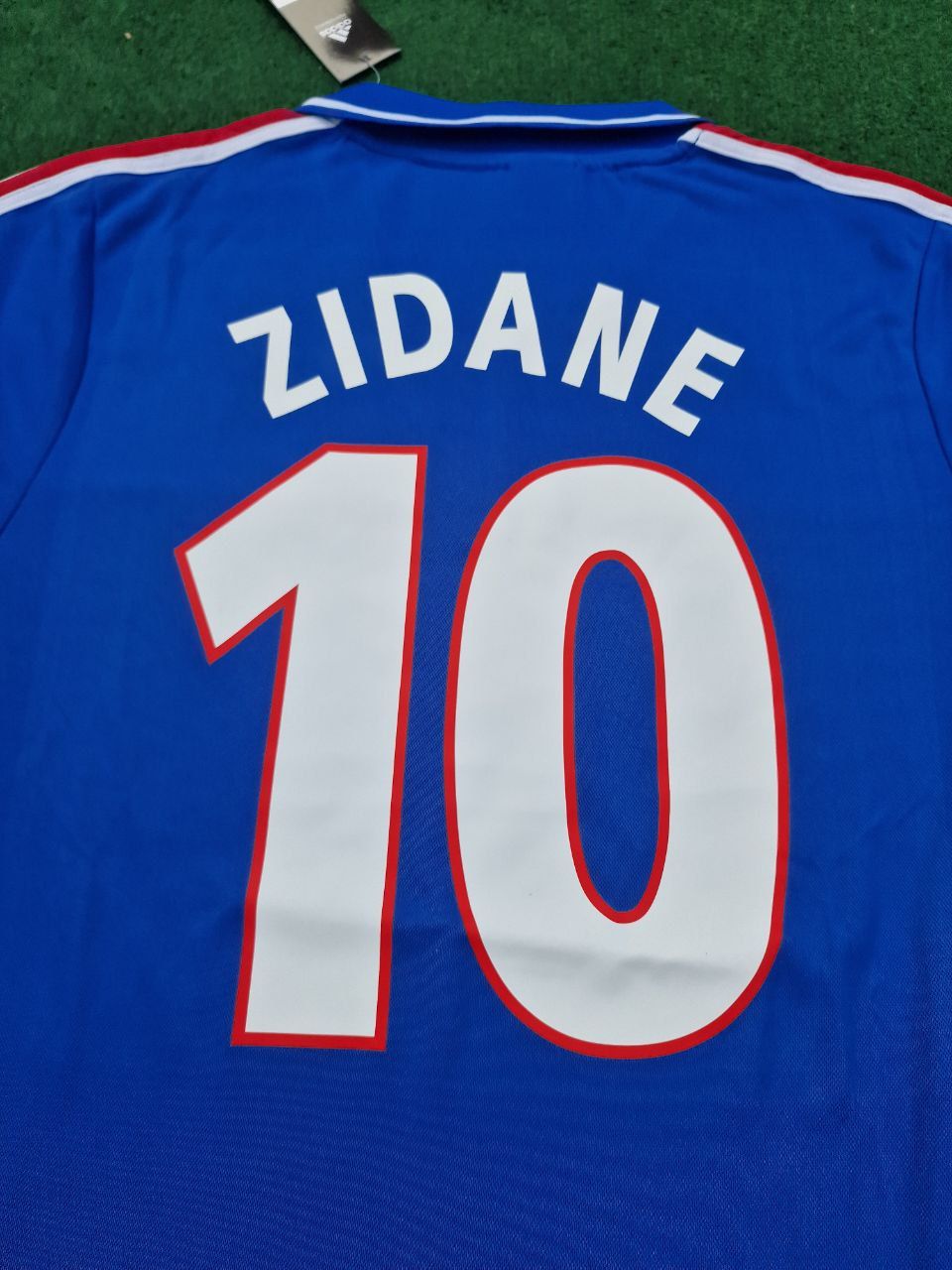 Zinedine Zidane France EURO 2000 2002 Retro Football Jersey Kit