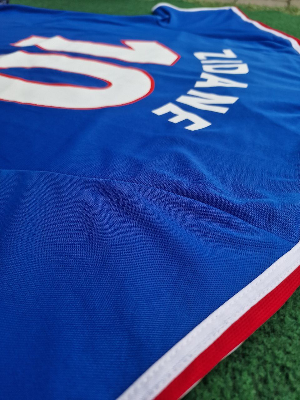 Zinedine Zidane France EURO 2000 2002 Retro Football Jersey Kit