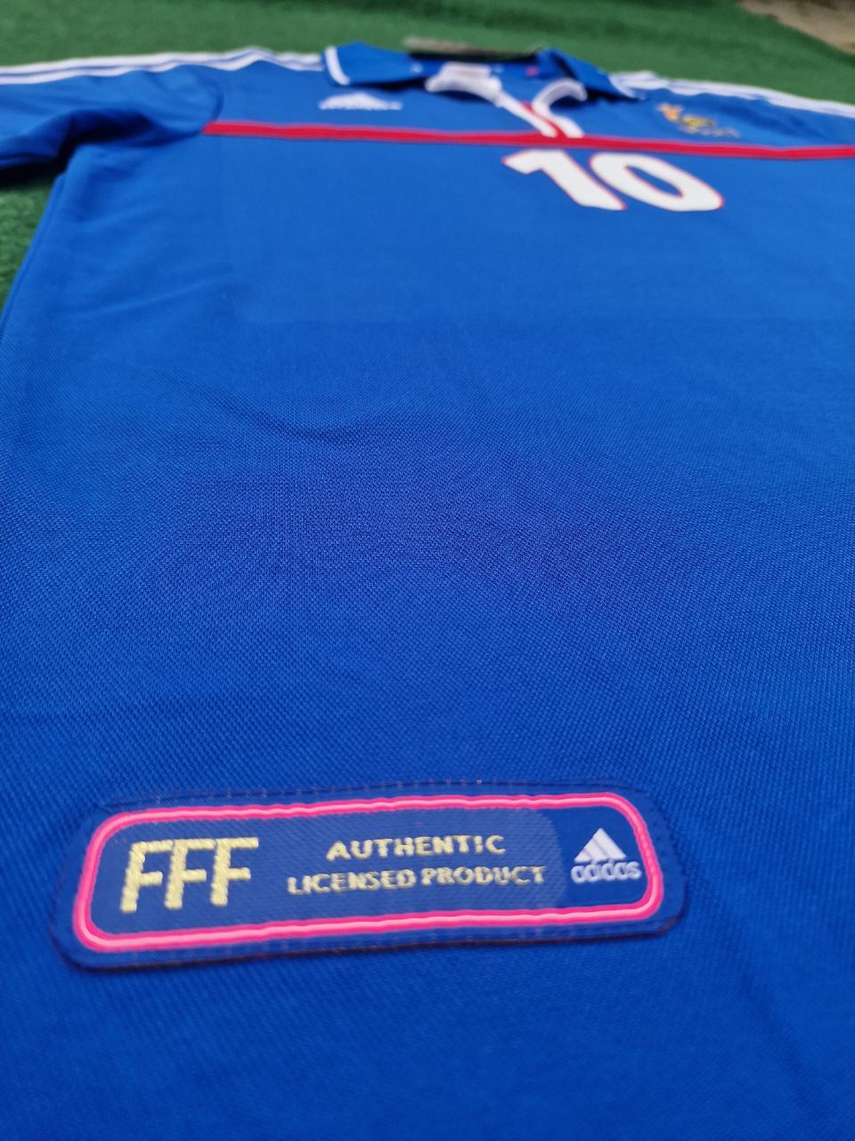 Zinedine Zidane France EURO 2000 2002 Retro Football Jersey Kit