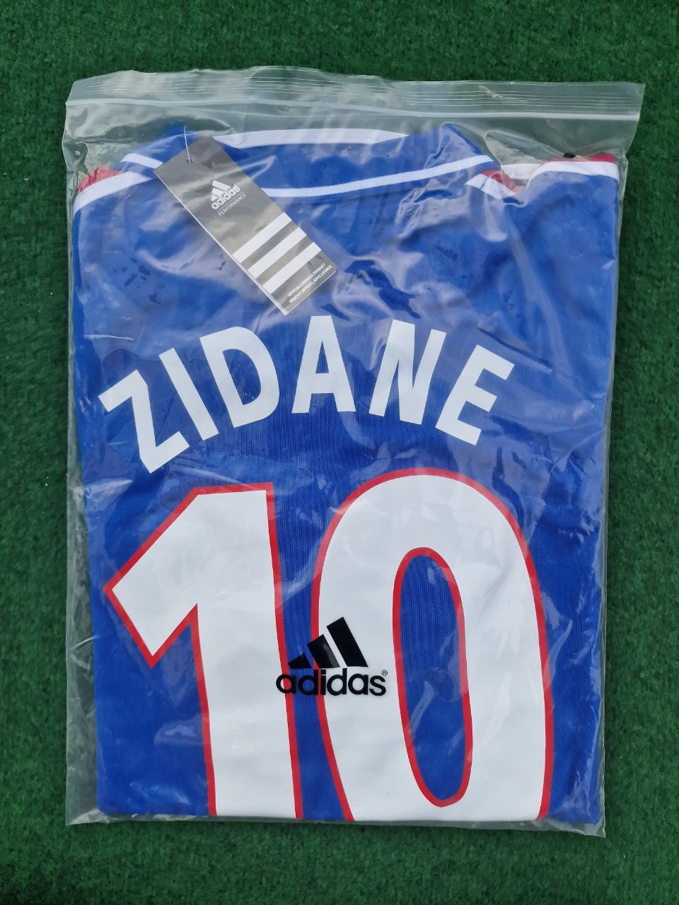 Zinedine Zidane France EURO 2000 2002 Retro Football Jersey Kit
