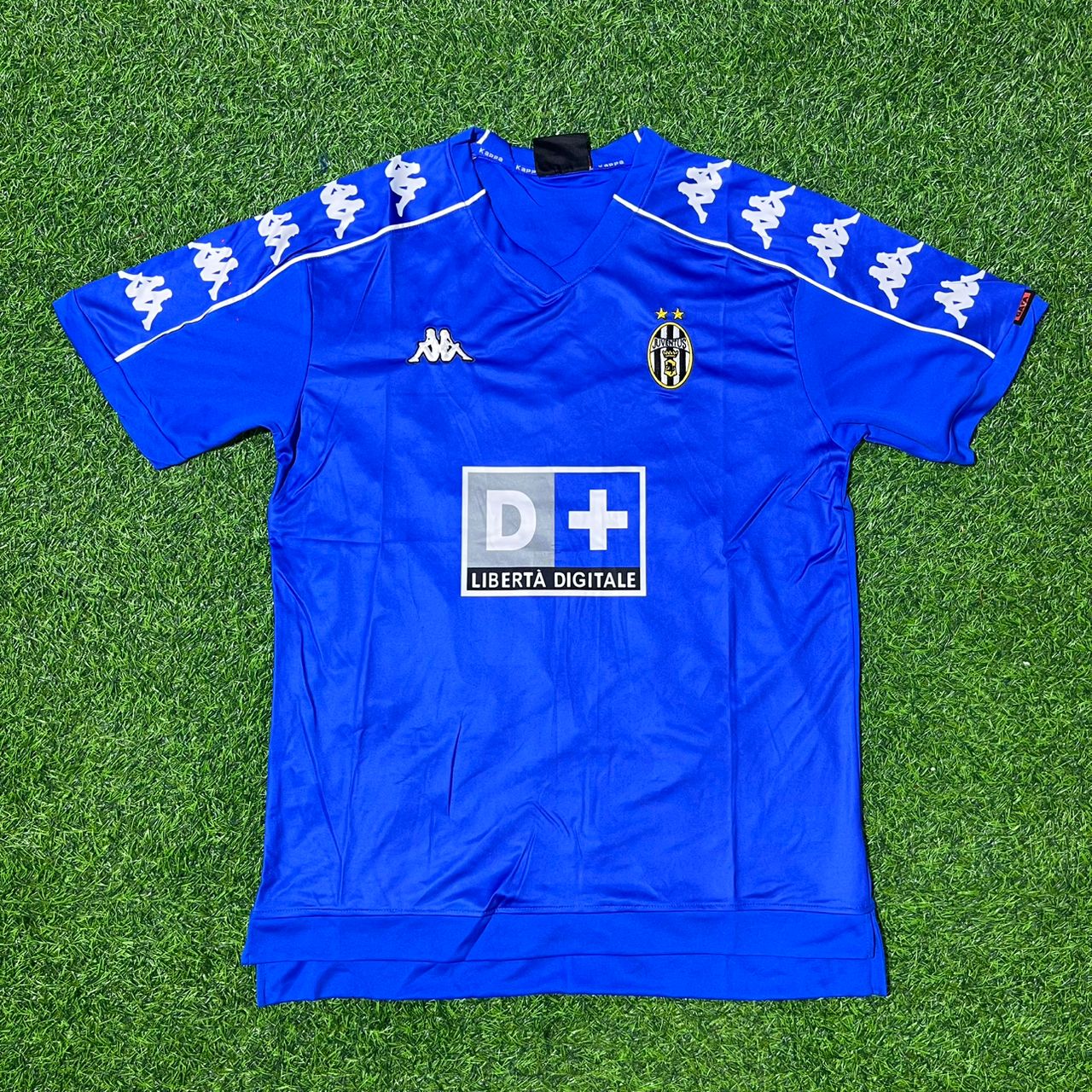Zinedine Zidane Juventus 1999/2000 Blue Retro Football Jersey Collection