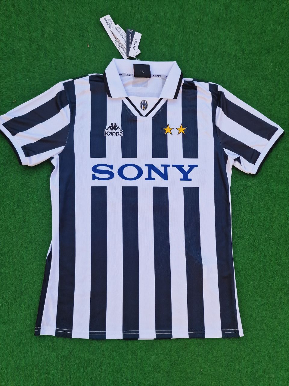 Zinedine Zidane Juventus 1996 1997 Retro Football Jersey Kit