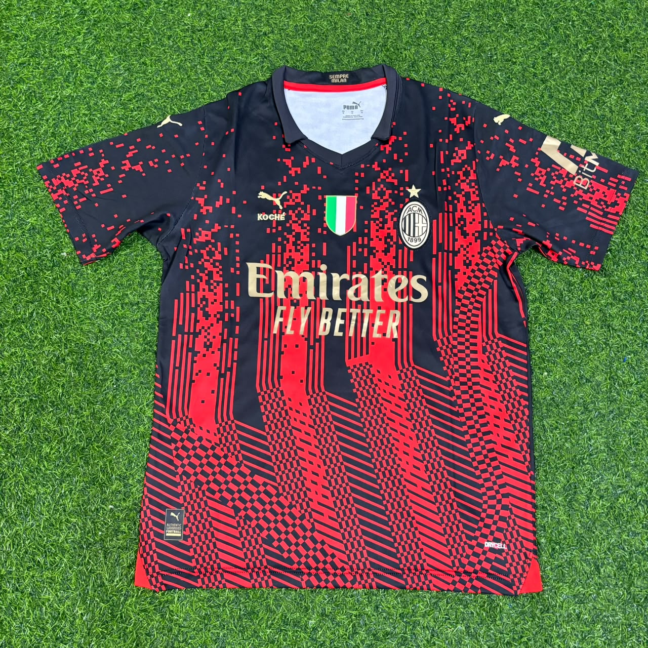 Zlatan Ibrahimovic Ac Milan 2022/2023 Season Third Retro Football Jersey