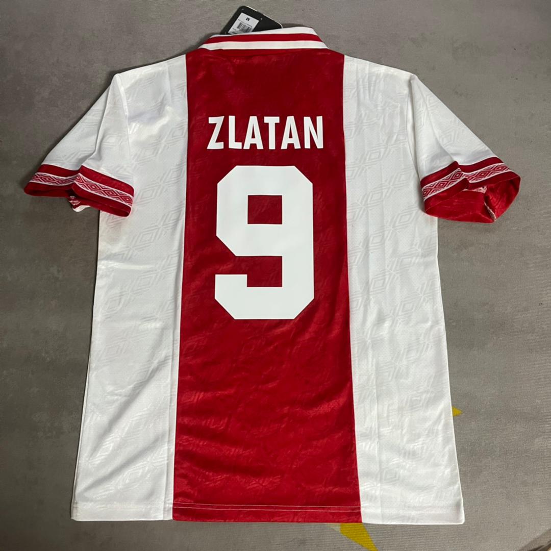 Zlatan Ibrahimovic Ajax Retro Football Jersey Kit