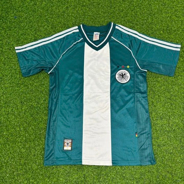 Deutschland 1998 Saison Auswärts Germany Retro Fußballtrikot Jersey