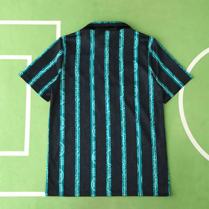 Celtic F.C 92/93 Season Black Away Retro Football Jersey