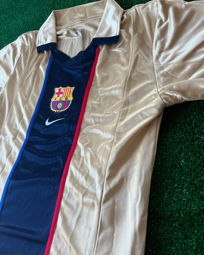 Rivaldo Barcelona 2001 2002 Season Retro Football Jersey Kit