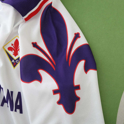Fiorentina 1992/1993 Season Away Retro Football Jersey