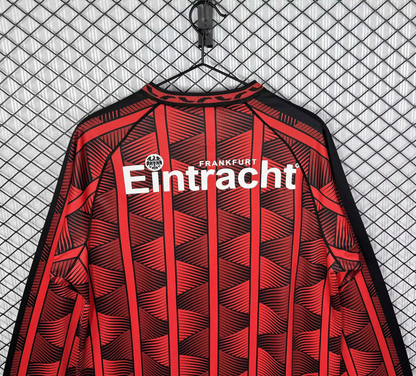 Eintracht Frankfurt 1995/96 Saison Langarm Heim Retro