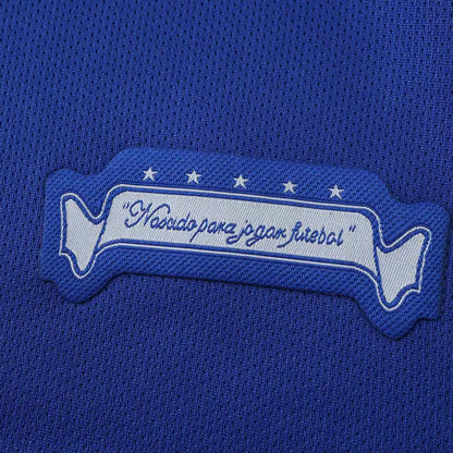 Brazil 2006 Season Away Blue Retro Football Jersey