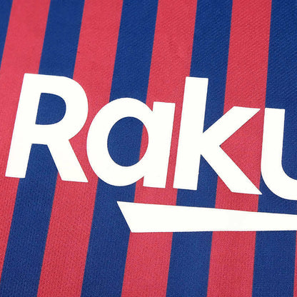 Barcelona 2018/19 Season Home Retro Football Jersey