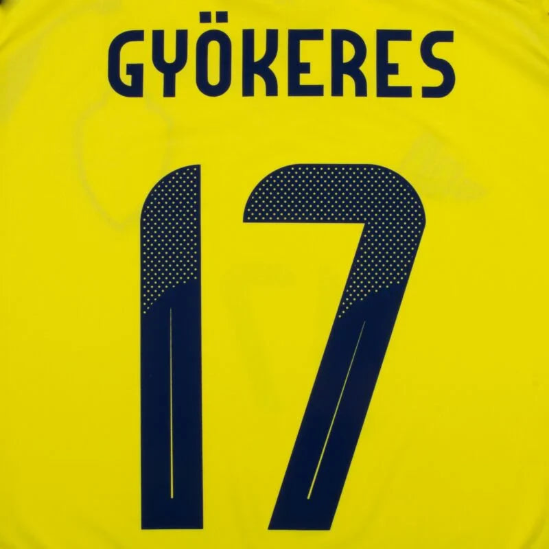 Viktor Gyökeres Sweden National 2025 New Season Football Jersey