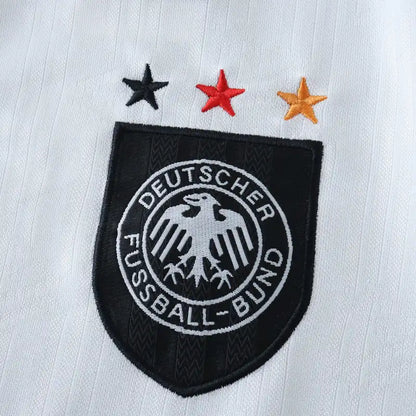 Germany Deutschland 1996 Home Retro Kids Football Jersey Kit