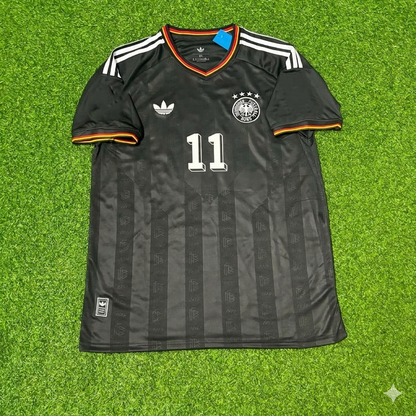 Miroslav Klose 11# Germany Black Retro Vintage Football Jersey Kit