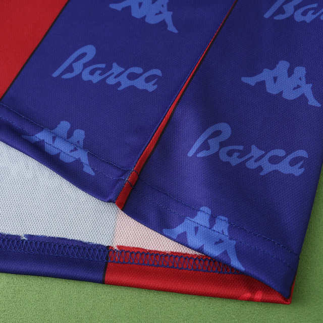 Barcelona 1996 Season Home Retro Football Jersey
