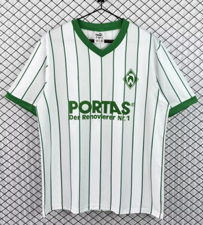 Werder Bremen 1987/1988 Heim Retro Fußballtrikot Jersey