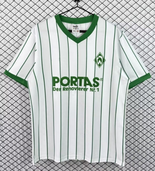 Werder Bremen 1987/1988 Heim Retro Fußballtrikot Jersey