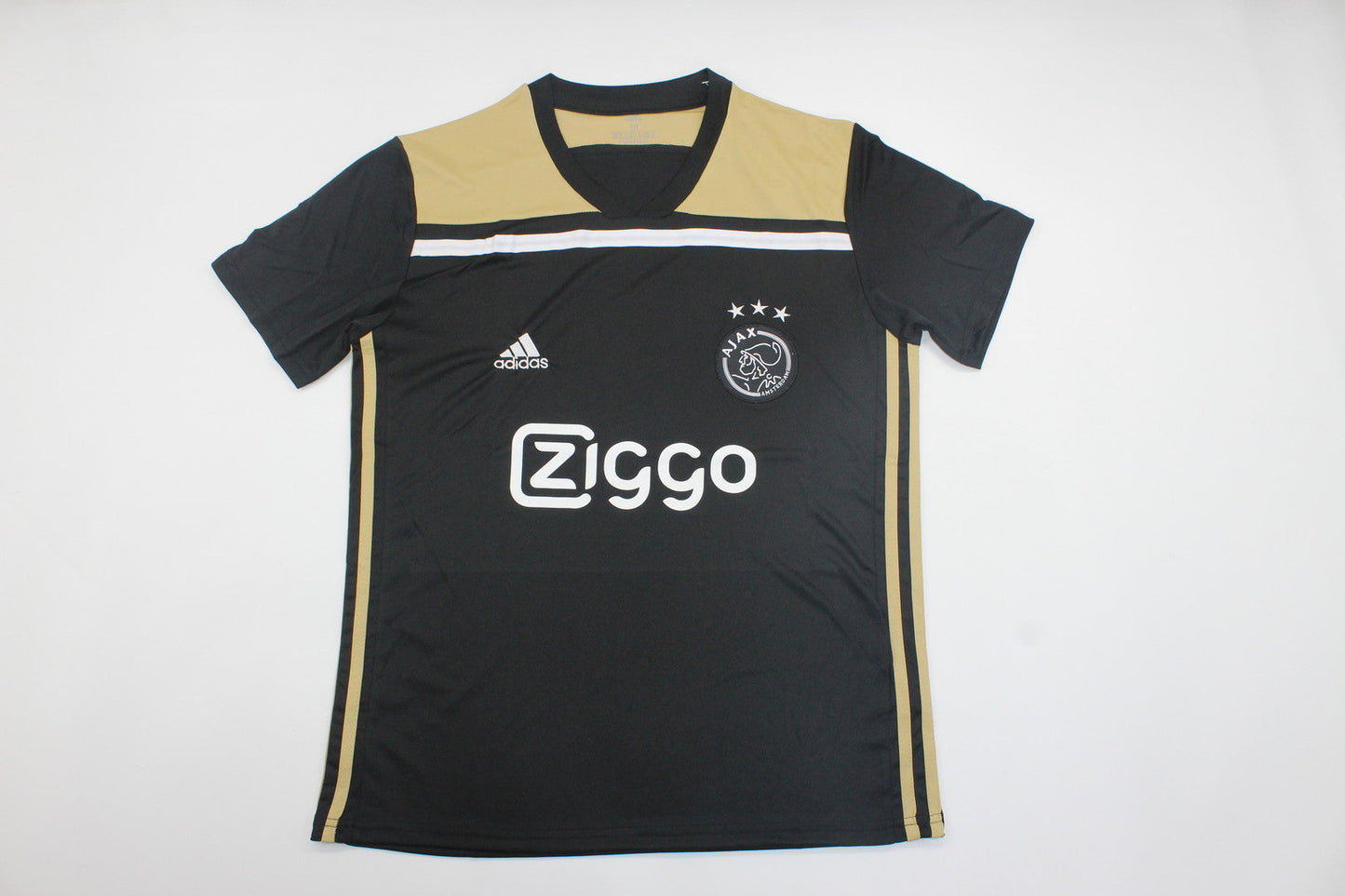 Ajax 2018 2019 Black Retro Football Jersey Kit