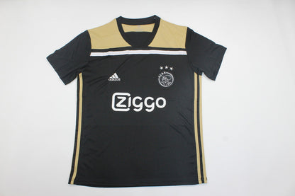 Ajax 2018 2019 Black Retro Football Jersey Kit