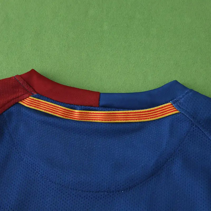 Barcelona 2009 Final Home Retro Kids Kit Jersey KinderTrikot Maillot Enfant