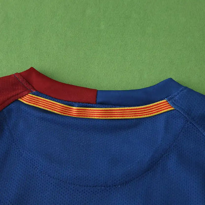 Barcelona 2009 Final Home Retro Kids Football Jersey Kit