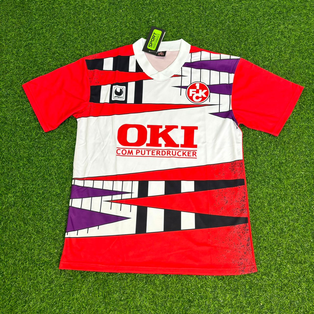 Thomas Dooley 1. FC Kaiserslautern 1992 Saison Heim Retro