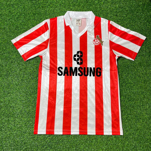 1. FC Köln 88-89 Retro Heimtrikot Fußball