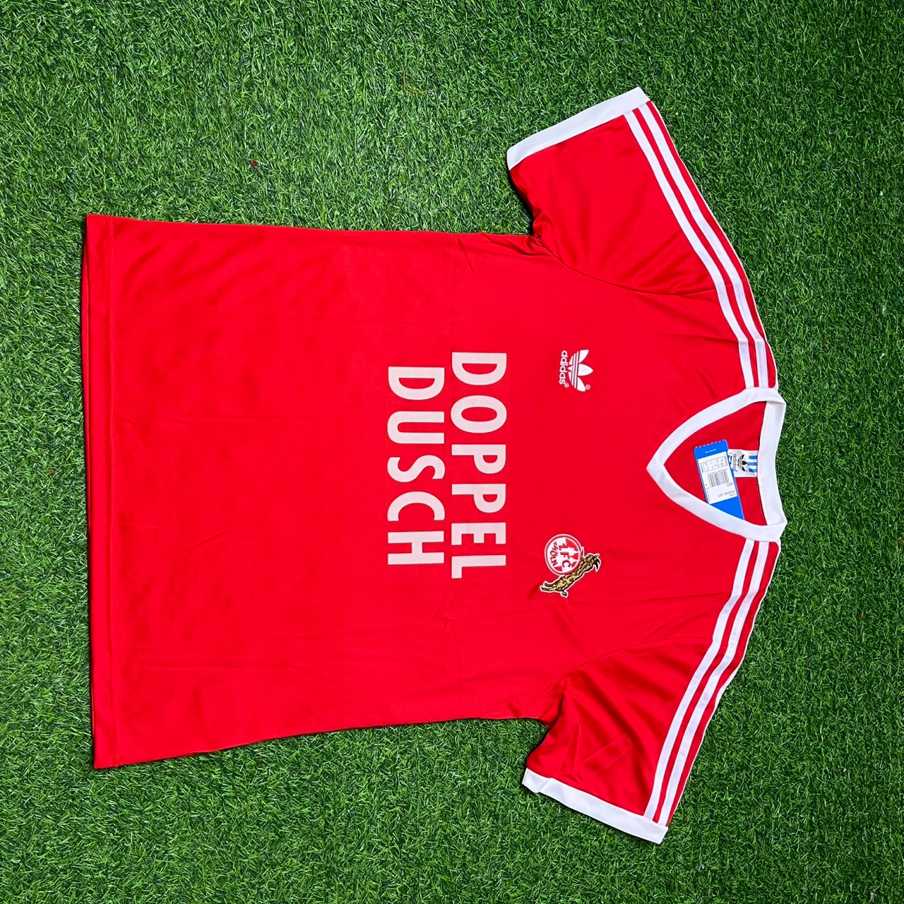 1. FC Köln 1984/85 Retro Auswärtstrikot Rot Fußball