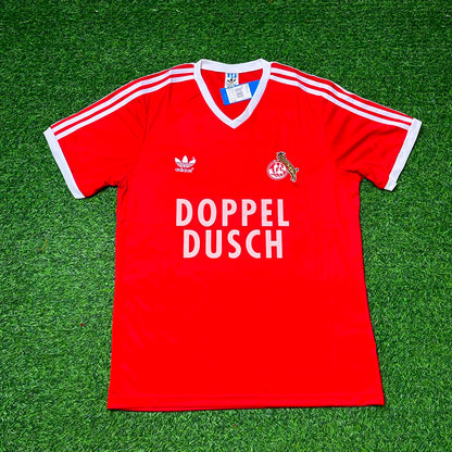 1. FC Köln 1984/85 Retro Auswärtstrikot Rot Fußball