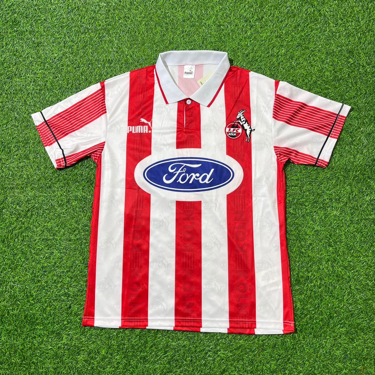 1. FC Köln Retro Heimtrikot 1995/96 Fußball