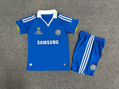 Chelsea Champions League Kids Children Set Retro Football Jersey Kinder