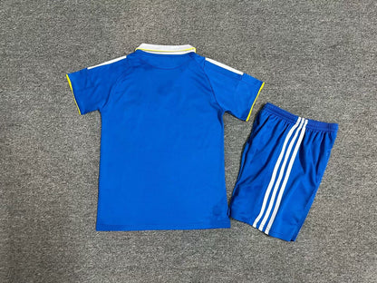 Chelsea Champions League Kids Children Set Retro Football Jersey Kinder