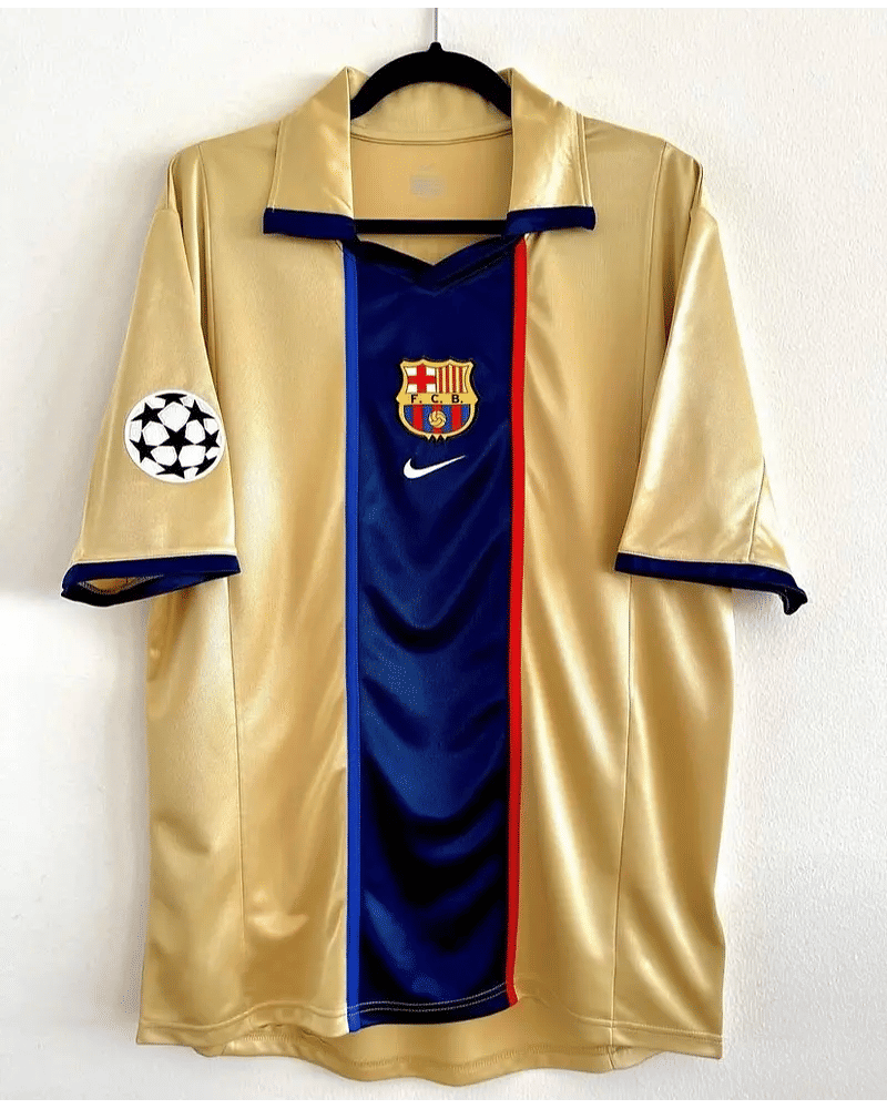 Phillip Cocu 8 Barcelona 2001 2002 Season Retro Soccer Soccer Kit