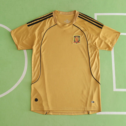 Spain EURO 2008 Retro Football Jersey Kit Edition 2