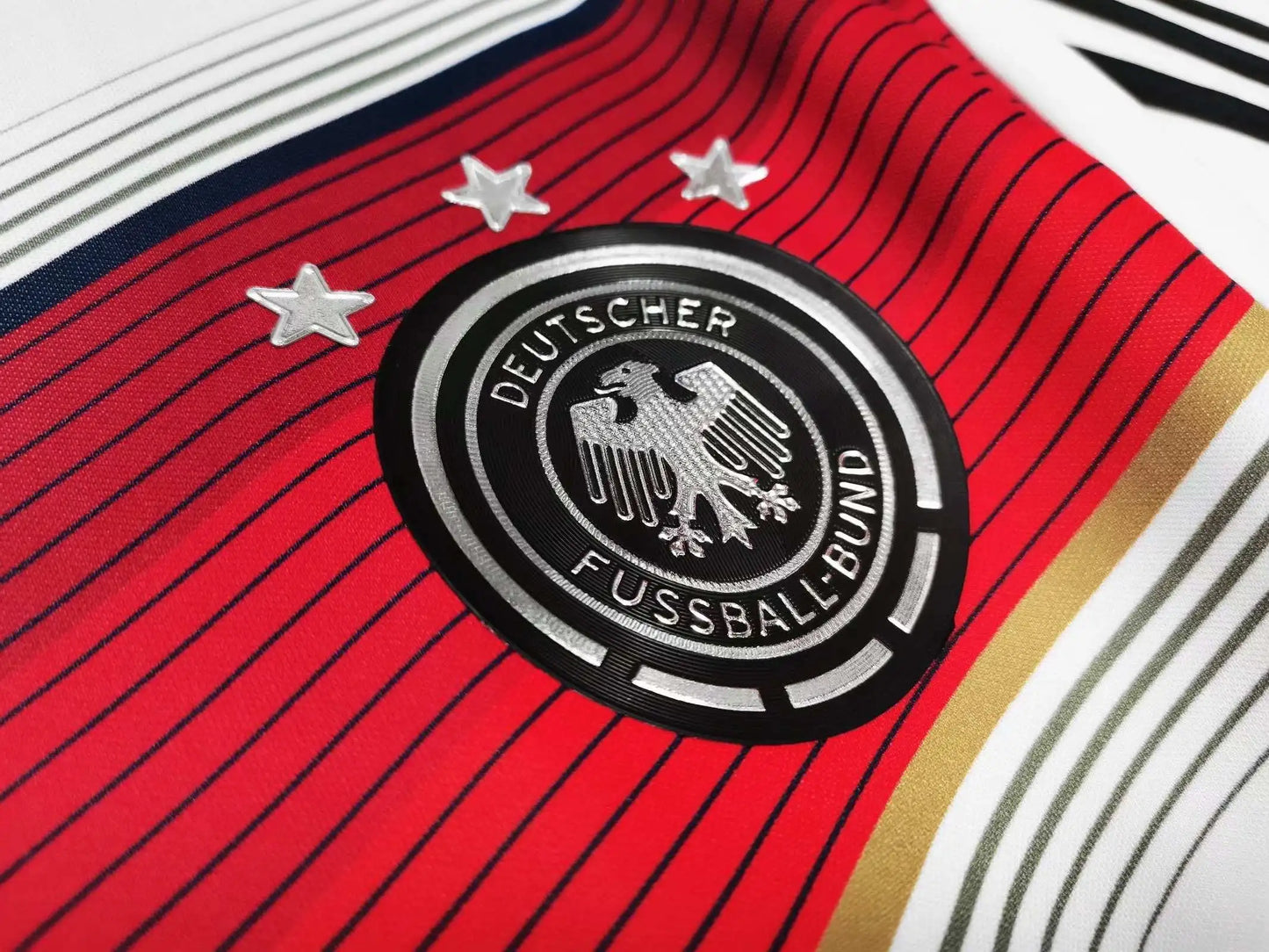 Germany World Cup 2014 Lukas Podolski - Deutschland White Retro Football Jersey Kit