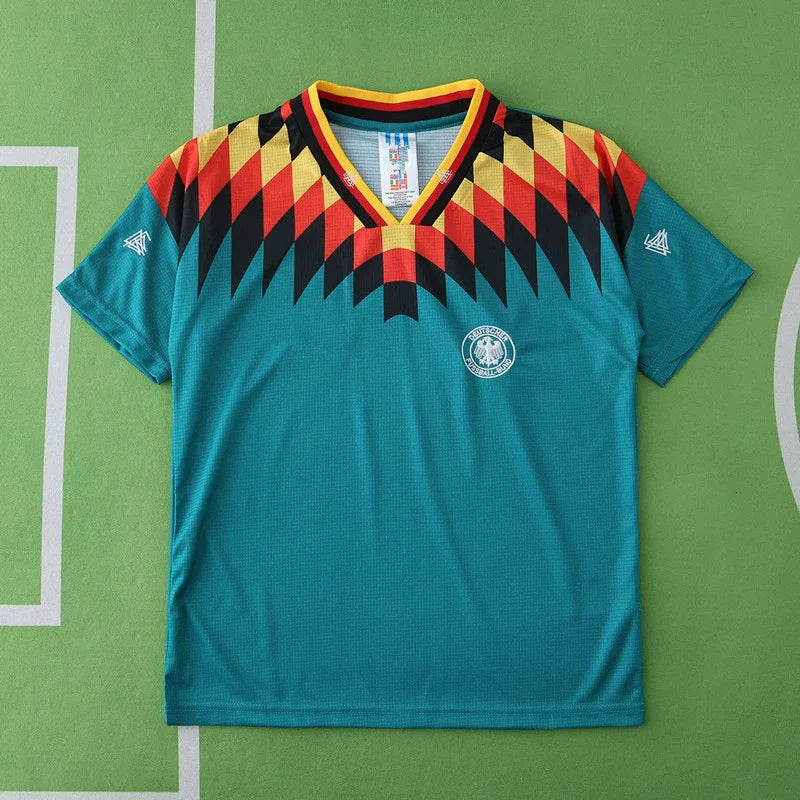 Germany 1994 Away Retro Kids Kit Jersey KinderTrikot Maillot Enfant