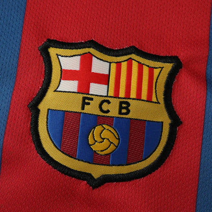 Lionel Messi Barcelona 2011 London Final Kids Retro Football Jersey Collection