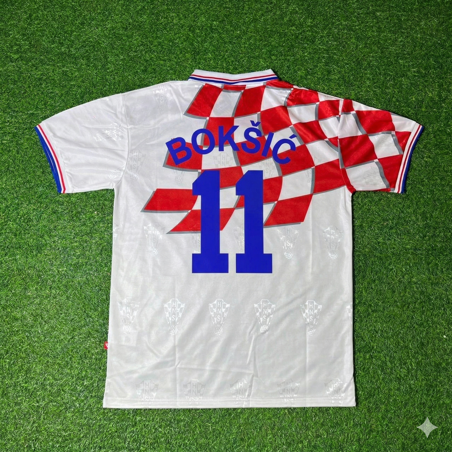 Alen Boksic Croatia Retro Football Jersey Kit