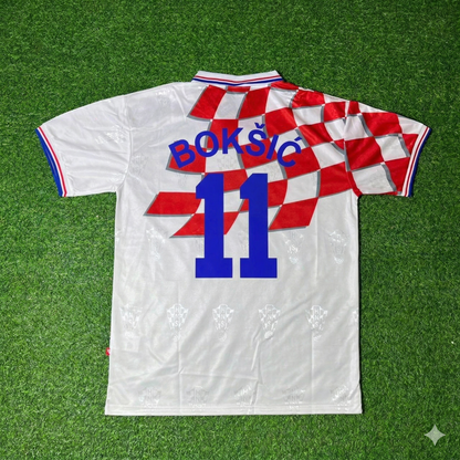 Alen Boksic Croatia Retro Football Jersey Kit