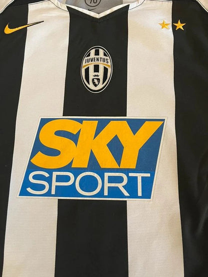 Alessandro Del Piero Juventus 2004-2005 White & Black Retro Football Jersey Kit